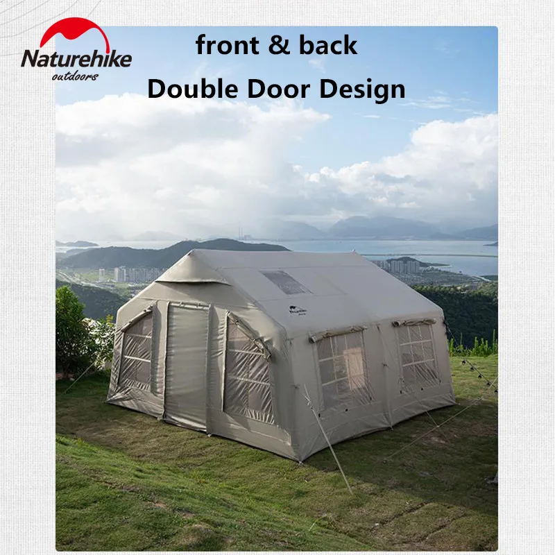 Naturehike-エア13.2インフレータブルテント,屋外旅行,家族の家
