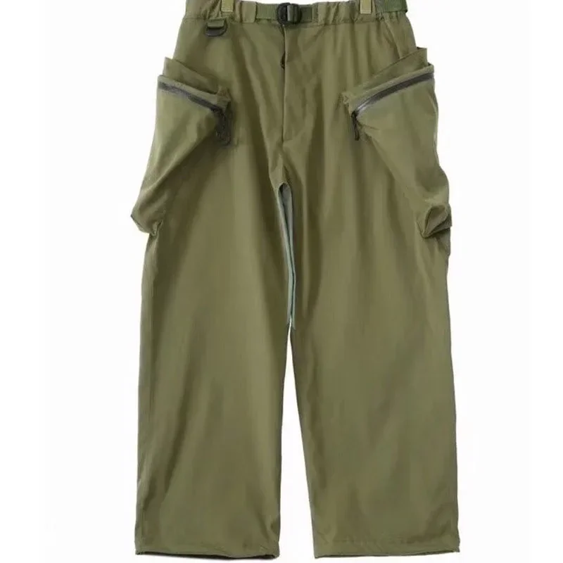 

COMFY 22ss Waterproof Functional Big Pocket Outdoor Cargo Pants for Men Trendy Japanese Trousers New Arrival