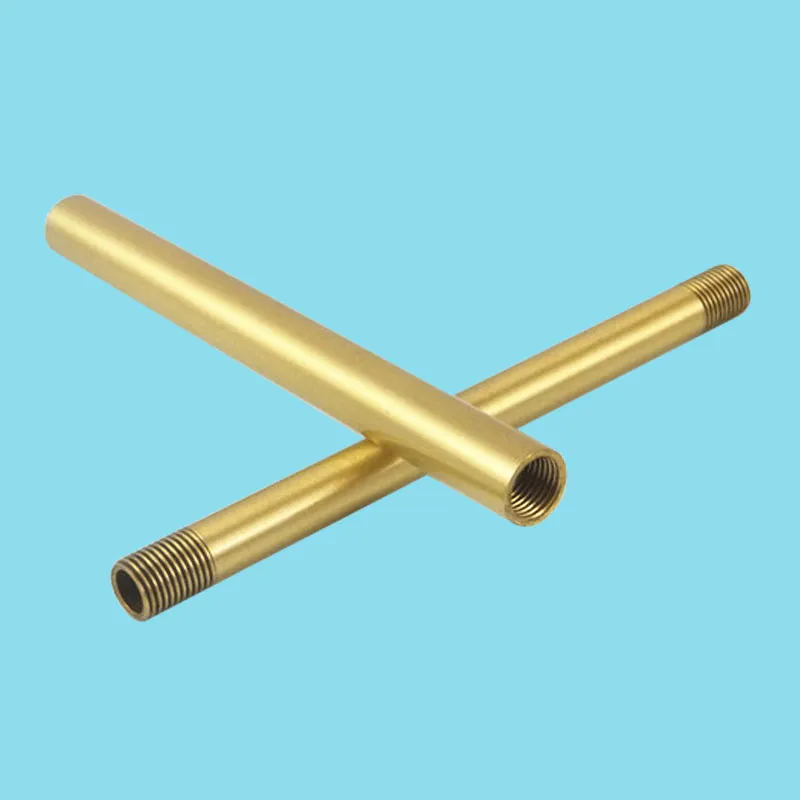 Brass Hollow Tube M10 Thread Copper Lighting Accessories Copper