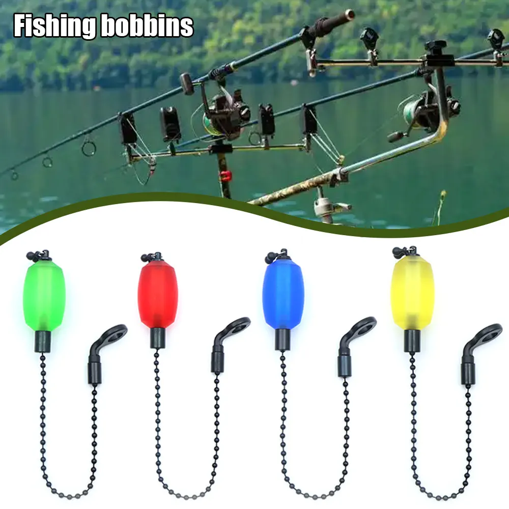Bobbin Swinger avec chaîne acier pour pêche carpe - Indicateur de touche précis pour pêche au coup