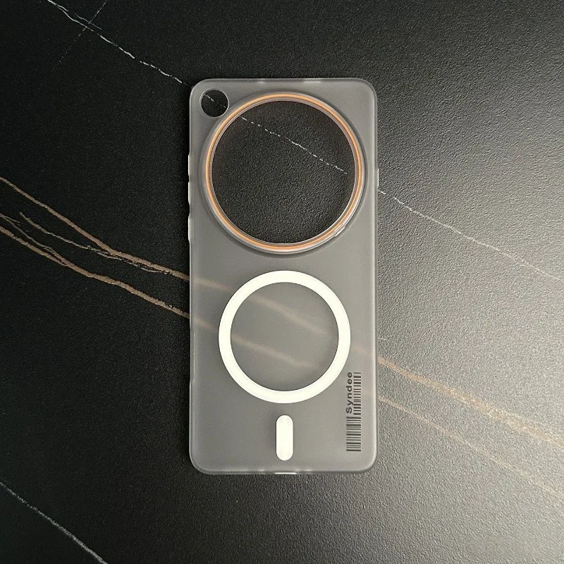 Ultra Slim Clear Magnetic Case with Skin Feel