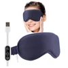 USB Charging Hot Compress Eye Mask Dry Eyes Relief Heated Massage Steam Eyemask with Remote Control Office Sleeping Eye Shade 1
