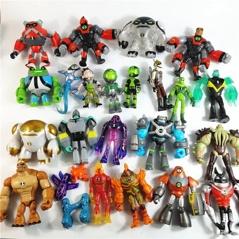 ドンペンフィギュア 全種類10個セット Anime Figure BEN10 Kineceleran Four Arms Articulation