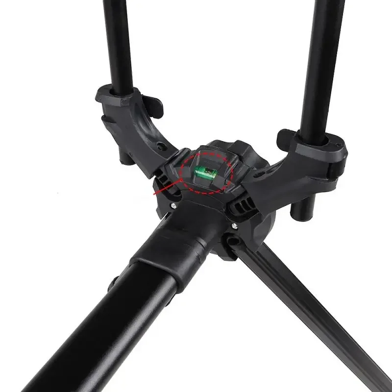 Stock 3 Rod Holder Fishing Aluminum Alloy Folding Carp Fishing Portable Rod Holder
