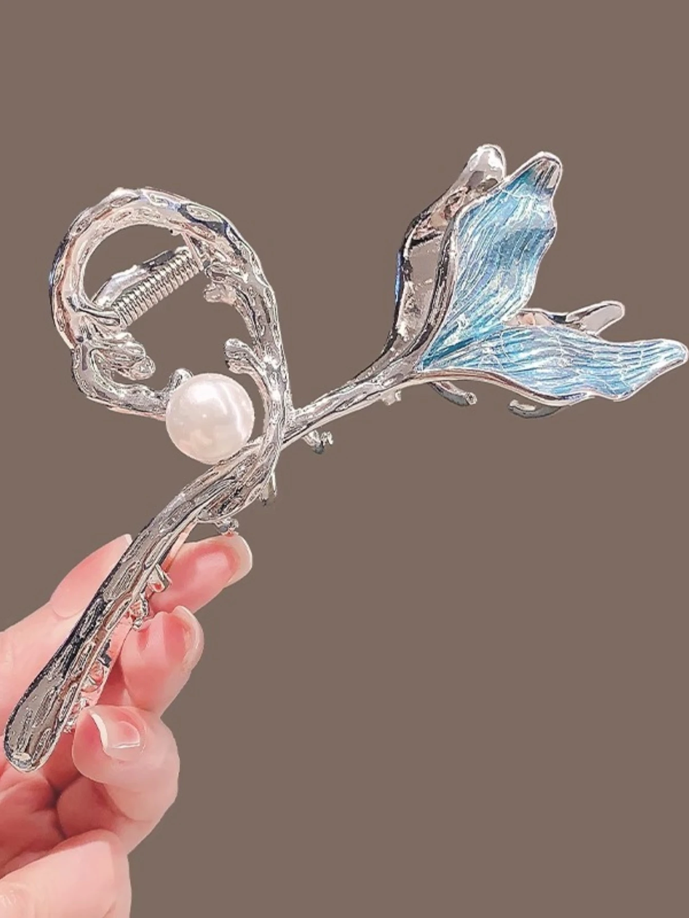 1pc בתולת שיער טופר שיער אביזר נשים