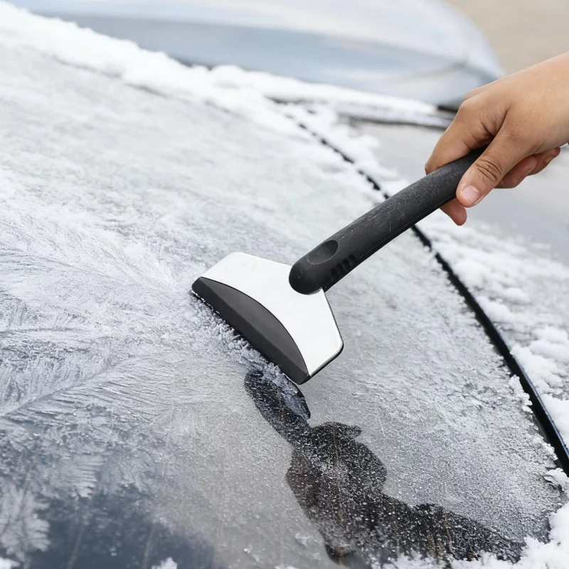 Car Ice Scraper Snow Removal Shovel Multifunction Winter Windshield Window Snow Clean Scraping Tool Auto Ice Breaker Snow Shovel