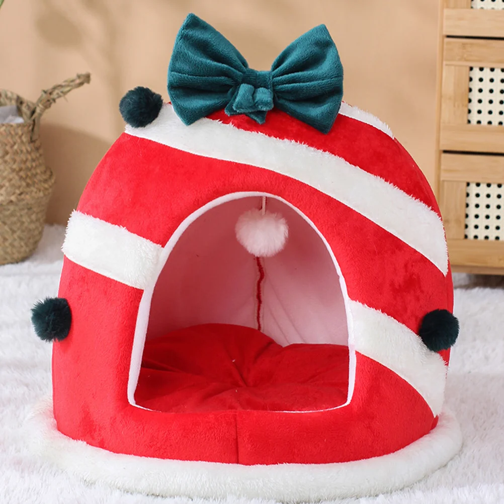 

The Shack Breathable Cat Bed Warm Pet Shop All for Dogs Cartoon Nest Cloth Sleep