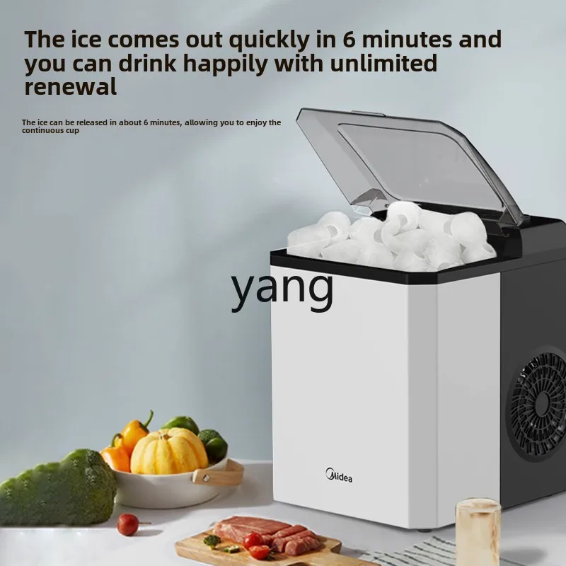 CX Small Automatic Home Ice Machine Dormitory Outdoor Ice Cube Machine Commercial Milk Tea