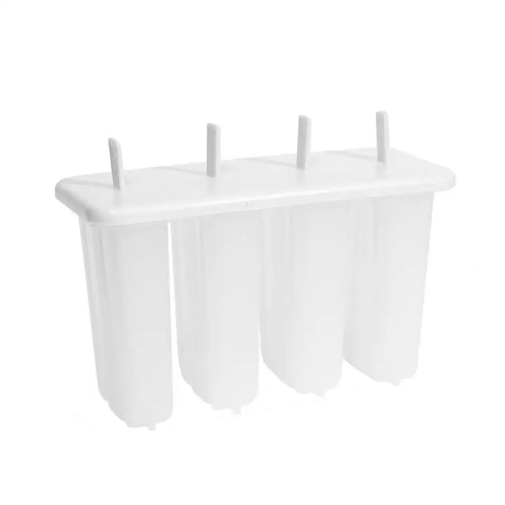4 Cell Ice Cream Popsicle Mold DIY Homemade Ice Box Ice-lolly Tray Gadgets Children Mold Kitchen Summer Z3Y5 ice mold,ice cream molds