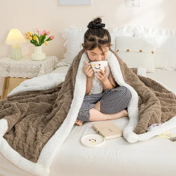Sherpa Coral Fleece Blanket 5