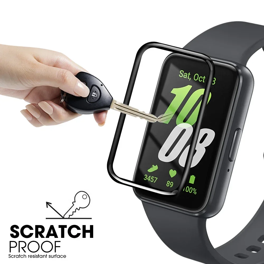 HD Clear Full-Cover Screen Protector with Flexible Film