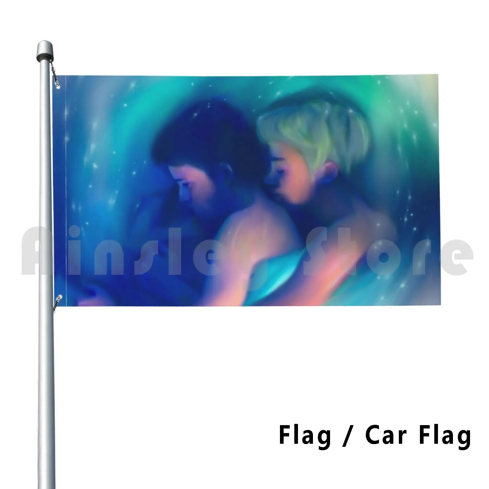 Sweet Dreams Outdoor Decor Flag Car Flag Snugggle Cuddle Sweet Dreams Wtfock Robbe Sander Robbe Ijzerman Sander
