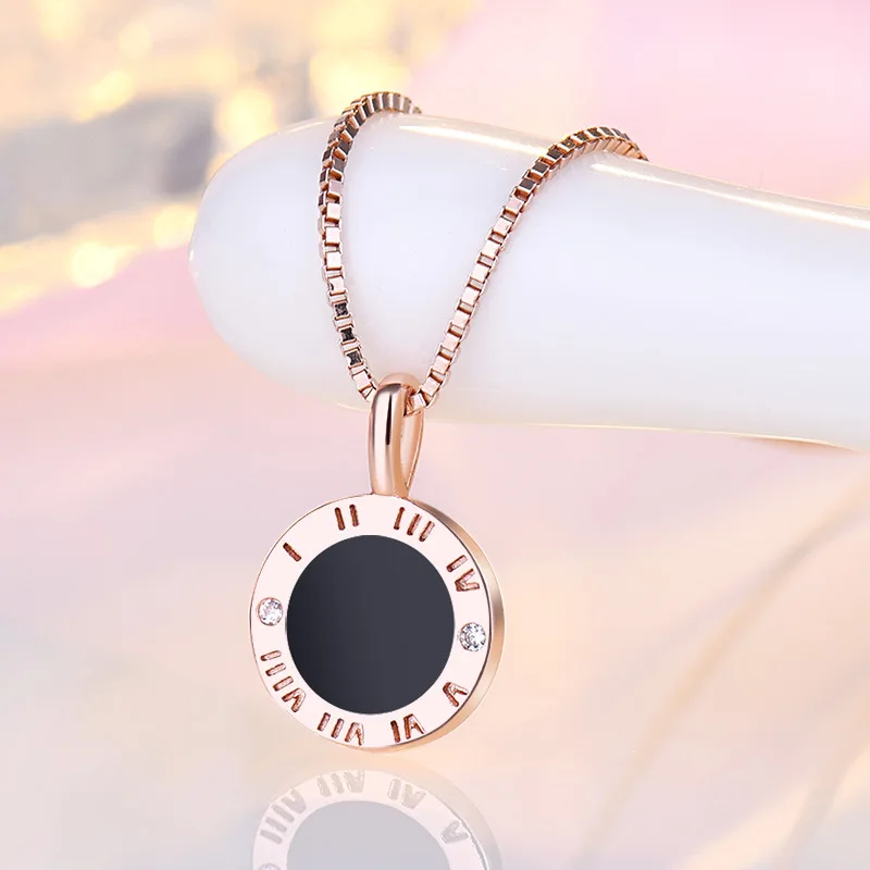 Silver Necklace 925 Sterling AAA Zircon for Women