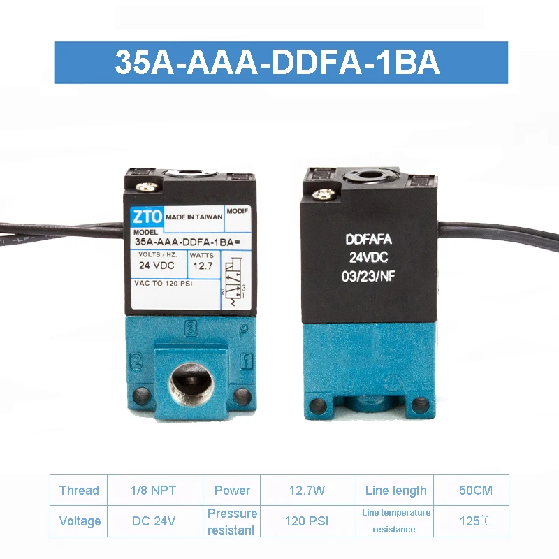 vias 35A-ACA-DDAA-1BA DDBA DDFA MAC marcação dispensadora