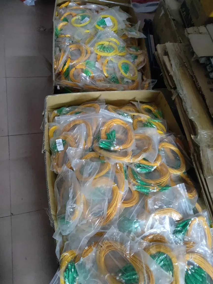 Single-mode single-core sc/apc one-meter yellow pigtail for radio and television jumper, special for radio and television, singl