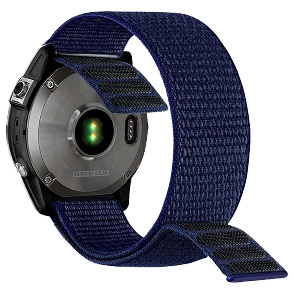 Nylon Quick Fit Hook Loop Woven Sports Watch Band Strap