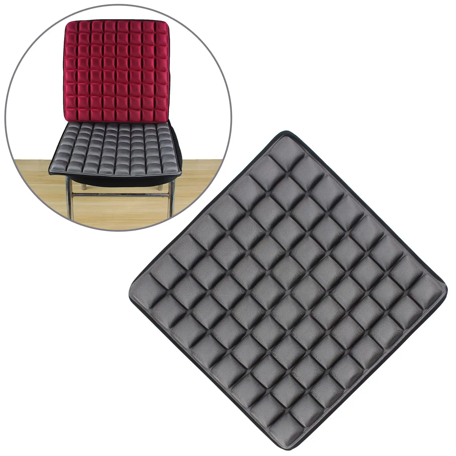 Air Inflatable Seat Cushion Mat 3D Pressure Relief Chair Cushion