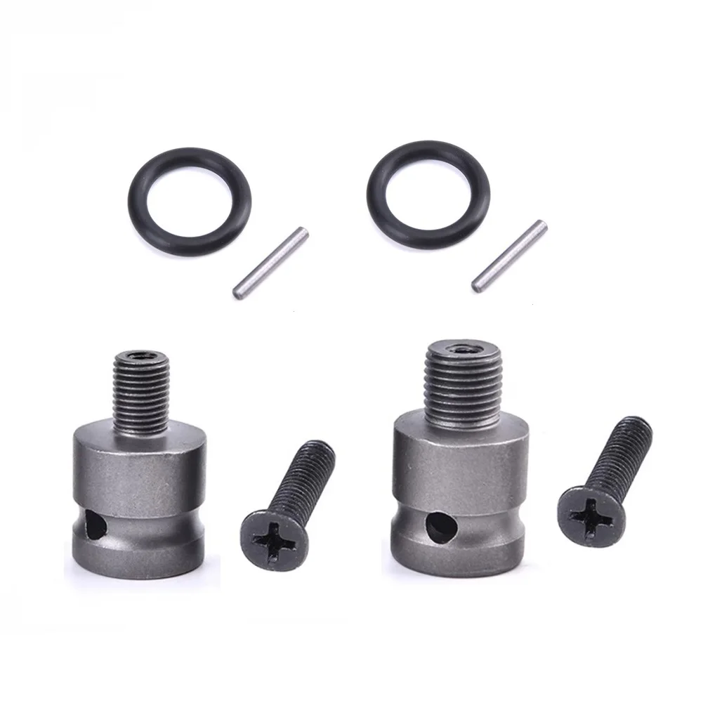 Drill Chuck Adaptor With Screw Kit For Impact Wrench Electric Drill Tools Conversion 1/2-20UNF 3/8-24UNF Power Tool Replaces