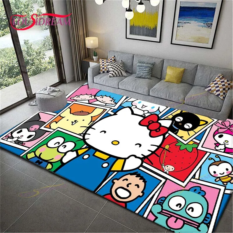 

Famous Japan Cartoon Cat Carpets for Living Room Yoga Mat Outdoor Carpet Bedroom Decor Bedroom Decor Birthday Gift