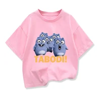 Vêtements pour enfants Grizzy et les Lemmings Tabodi graphique T-Shirt à manches courtes 3-12 ans enfants garçons col rond hauts amples T-Shirt 6