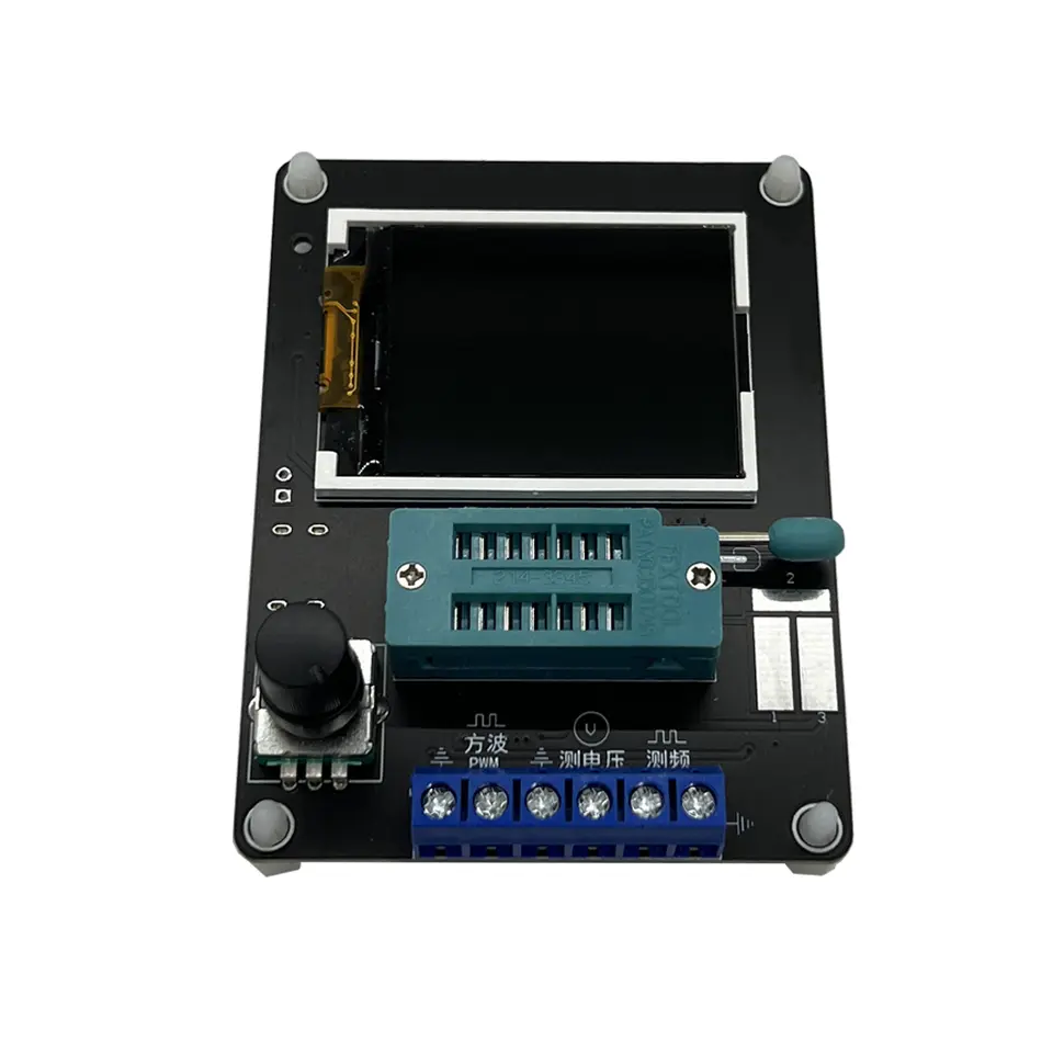 GM328A Transistor Diode LCD Tester LCR Capacitance ESR Voltage Frequency Meter PWM Square Wave Signal Generator Electronic Kits image 5