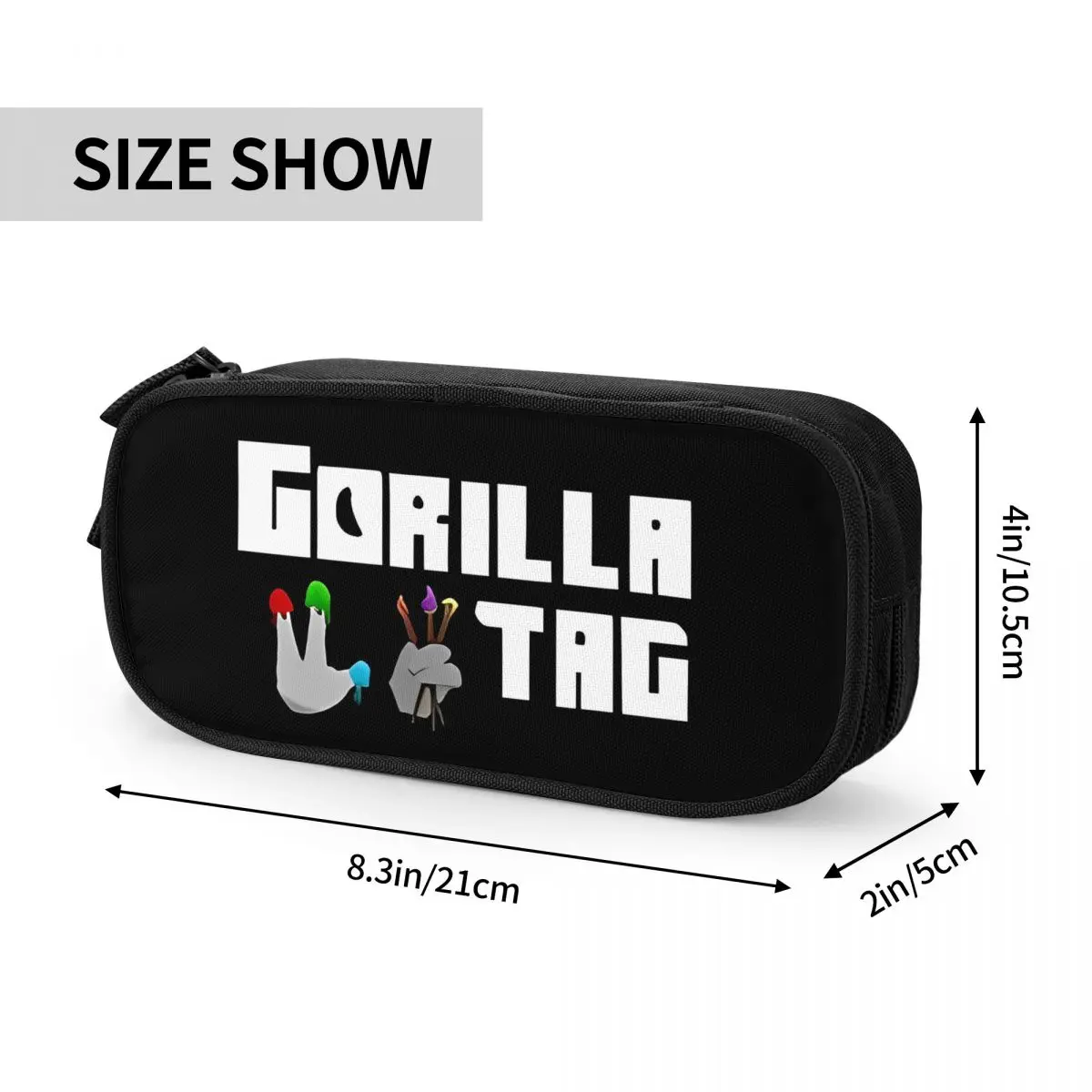 Pencil Cases Gorilla Tag VR Gamer Kids