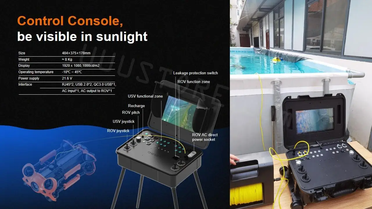 S637491e9fdd7491c9de4f621a15a367e1 200m Chasing M2 Pro Underwater Drone 300Wh Professional Drones With Camera GPS Sonar Underwater ROV Robot