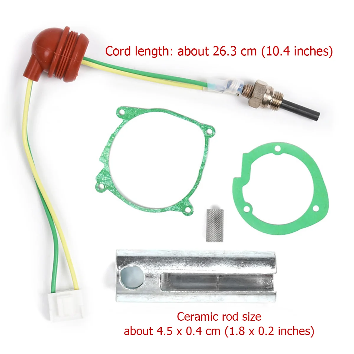 12V 2KW Air Diesel Heater Plug Service Kit Ceramic Glow Plug for Eberspacher D2 D4 D4S Heaters Air Diesel Parking Heater Part air diesel heater glow plug
