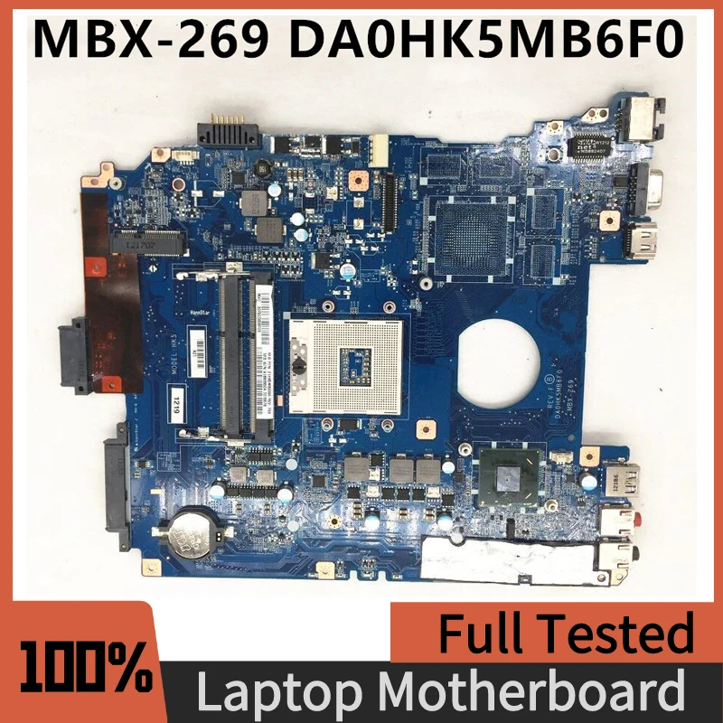 

DA0HK5MB6F0 Free Shipping High Quality Mainboard For Sony MBX-269 Laptop Motherboard A1876098A HM76 DDR3 100% Full Working Well