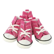 

Pet Dog Shoes Denim Canvas Sneakers Puppy Sneakers Blue Pet Cat Boots Cute Pink Puppy Shoes Luxury Dog Outdoor Fashion Shoes