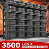 Heavy Duty Garage Shelving 3500LBS Load Capacity 6 Tier Adjustable Metal Storage Rack Industrial Shelves Office Home Gym 6