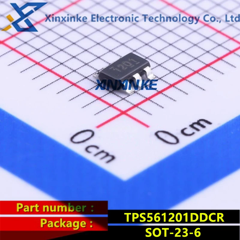 

TPS561201DDCR Mark:1201 SOT-23-6 Switching Voltage Regulators 4.5V to 17V Input, 1A Synchronous Step-Down Voltage Regulator