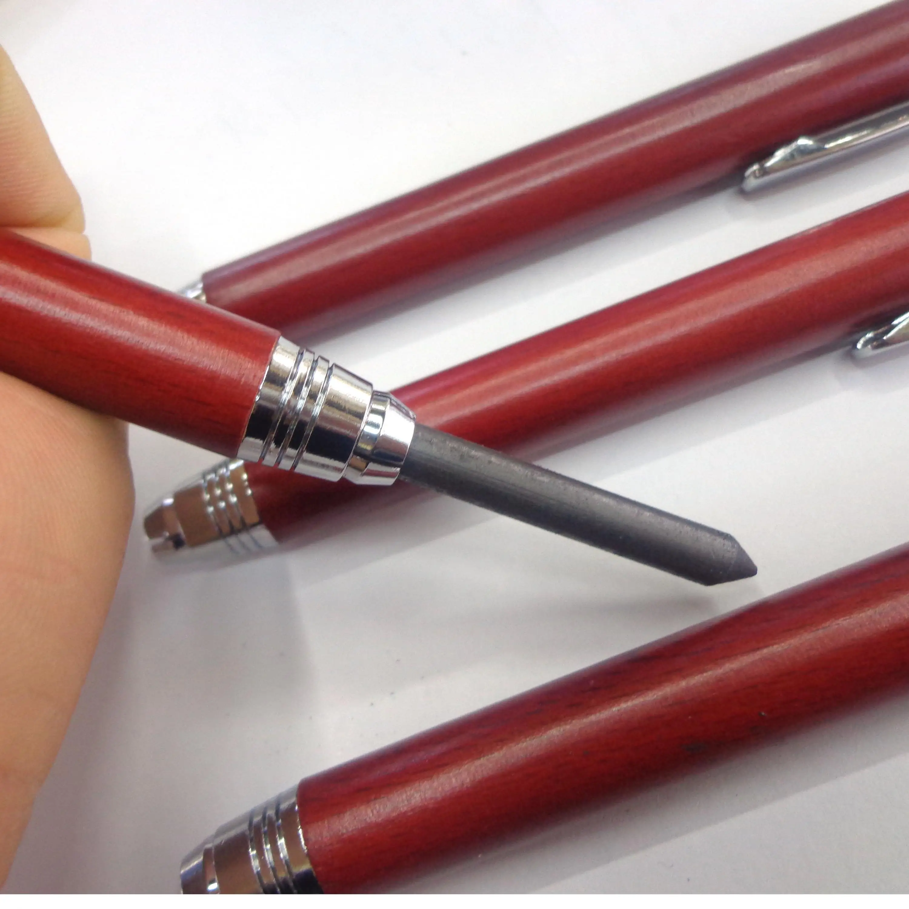 기계식 연필, 구리 코어 금속 자동 연필, 리드 거치대 스케치 드로잉 디자인, 목공, 4.0mm, 5.6mm