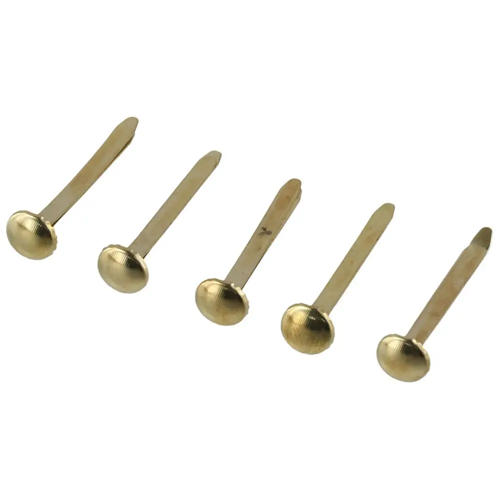 100 Pcs Photo Wall Gold Push Pins Iron Thumb Tacks Map Pins Office