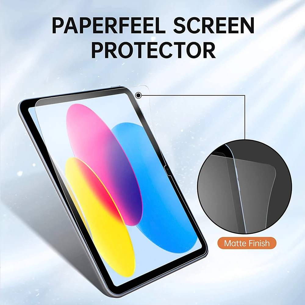 Tempered Glass For 2022 New Apple IPad 10 10th Generation Model A2757 A2777  A2696 iPad 10th gen Screen Protector Tablet Film - AliExpress