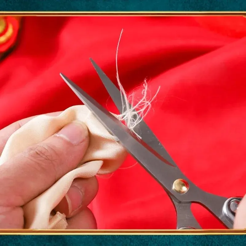 Professional Sewing Scissors Cuts Straight Fabric Clothing Tailor's Scissors Household Stationery Office Cutters Tools DIY Tool - 2