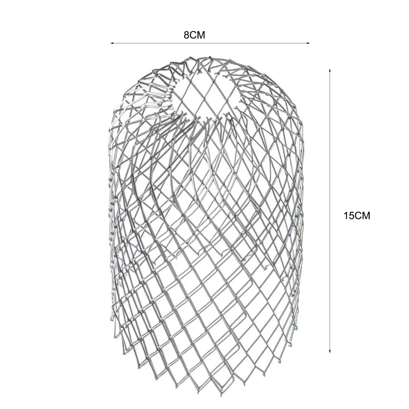 Roof Pipes Downpipe Protection Gutter Reusable Expandable Aluminium Strainer Mesh for Falling Leaves Branches