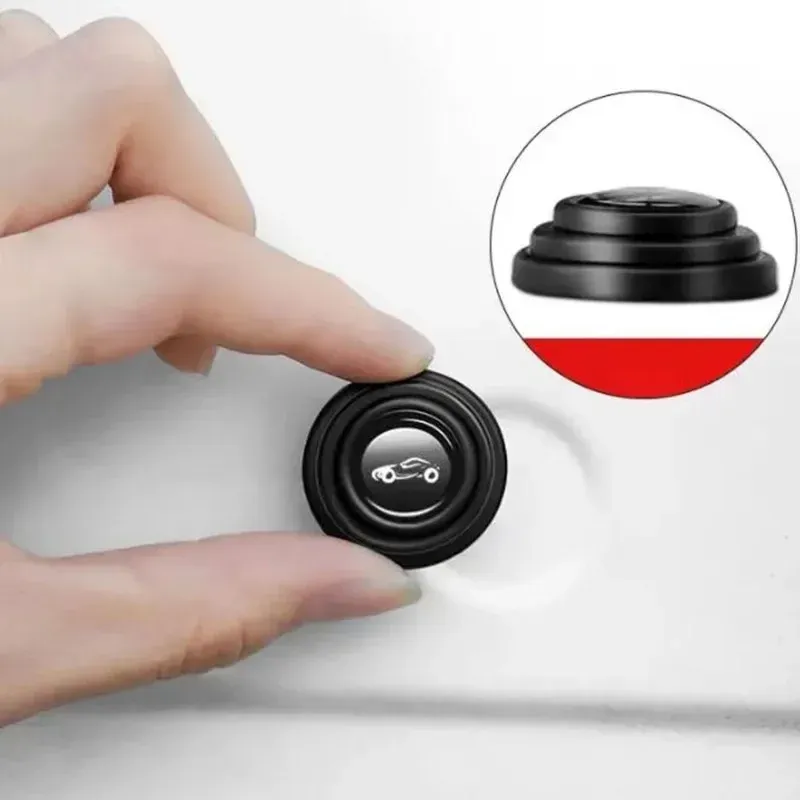 10PCS Car Door Closing Anti-shock Gasket Accessories For Volvo S40 S60 S80 S90 V40 V60 V70 V90 XC60 XC70 XC90/Tesla Model 3 Y S