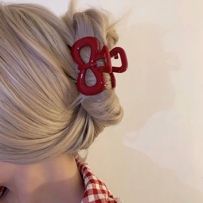 Hair Accessories Hair Clips Hair Claw 1/2Pcs Vintage Bow Korean For Women