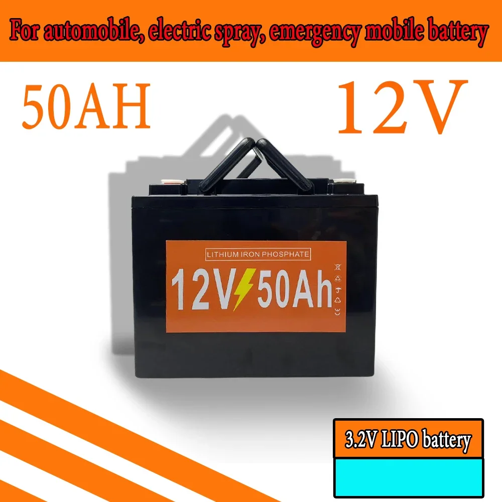

12V 50000mAh Lithium Battery Pack For Electric Sprayer, Children's Toy Car, Solar Street Lights, Emergency Lights Andother Small