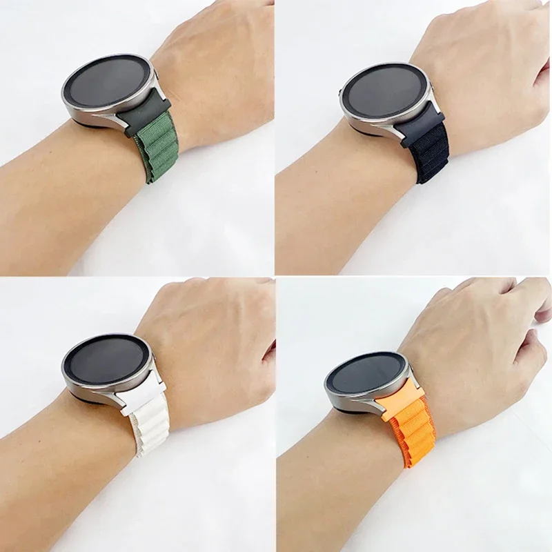 Alpine Loop Nylon Sport Band with G-hook Closure - No-Gap Design