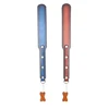 Bilayer Genuine Leather Rivet Spanking Paddle Riding Horses Whip Handmade Deluxe Riding Crop Cowhide Leather whip 2