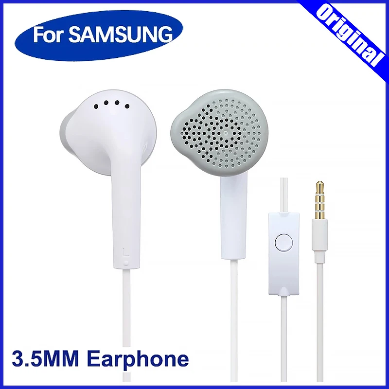Оригинални за S5830 S7562 EHS61 слушалки 3,5 мм кабелни слушалки в ухото с микрофон за Samsung Galaxy S10 S9 S8 A50 A71 M34 M14