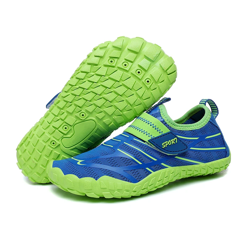 Aqua Shoes for Boys Girls Summer Swimming Barefoot Shoes Youth Wadding Sneakers Breathable Non-slip Footwear