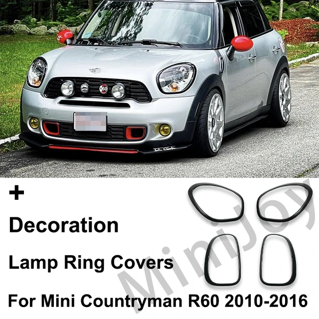 ヘッドライトとテールライト用ステッカー,ヘッドライト用保護アクセサリー,Mini Cooper One s countryman r60