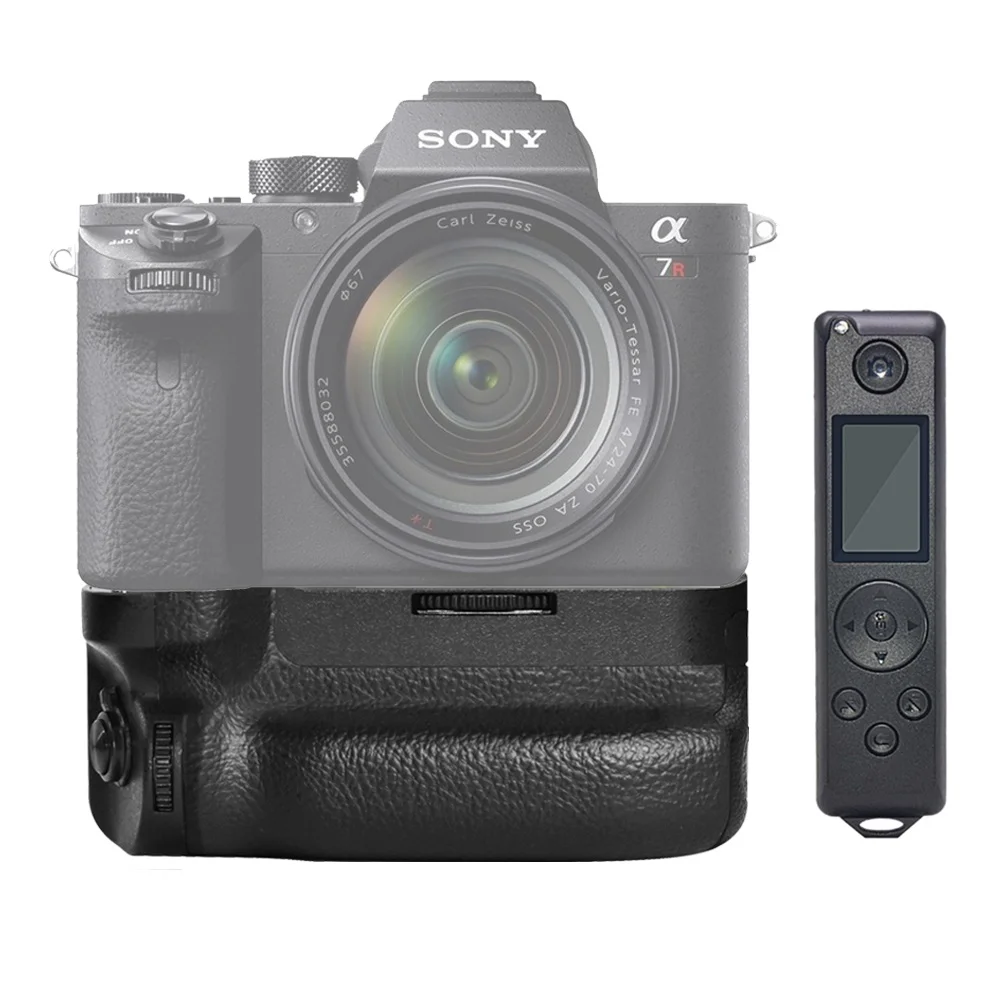 Mcoplus Bg-A7Iv Impugnatura Verticale Della Batteria Con Telecomando Lcd 2.4G Per Fotocamera Sony A9Ii A7Iv A7Rav A7Siii A1 A74 A7R4