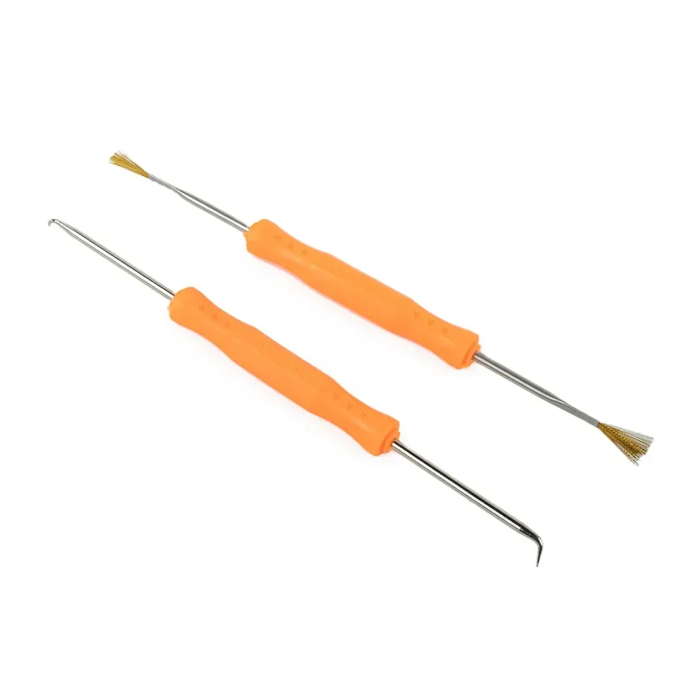 Repairing Tools Welding Tool Etc. And For Precision Work 6pcs Awl Brush Chrome Vanadium Steel Curved Needle Fork