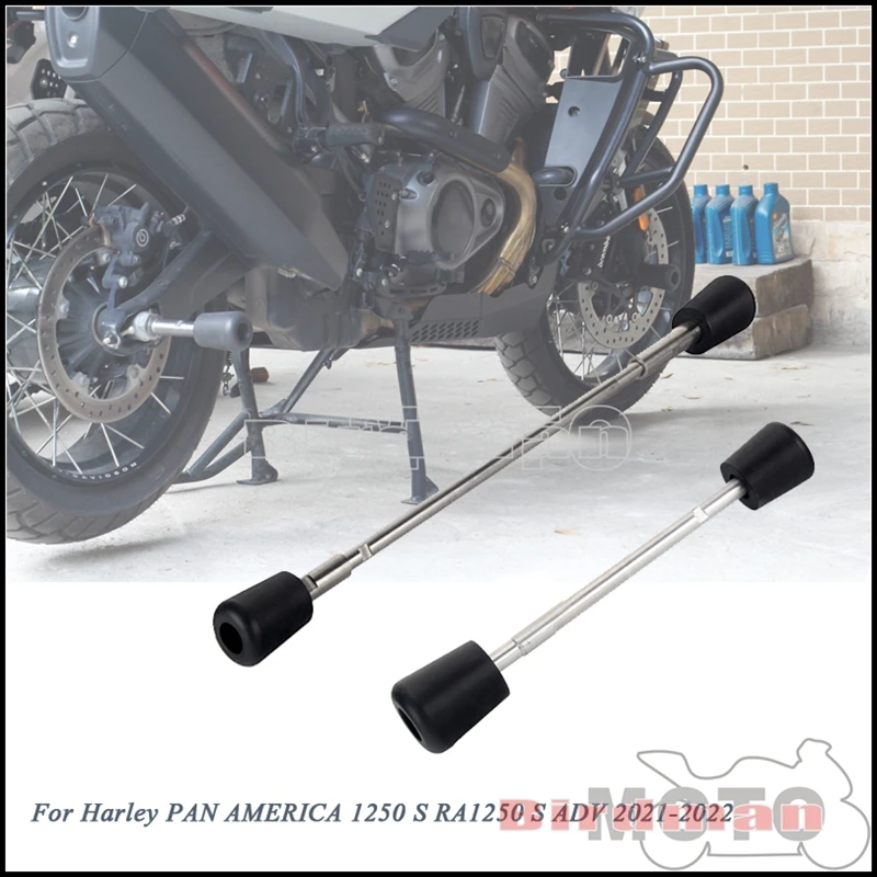 

Мотоциклетные аксессуары, передняя/задняя вилка, ползунок, протектор колеса для Harley PAN AMERICA 1250 S RA1250 S ADV 2021-2024