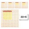 Montessori 99 multiplication Board  Maths Teaching Aids Multiplication and Division Board Early Education Children's Puzzle Toys 3