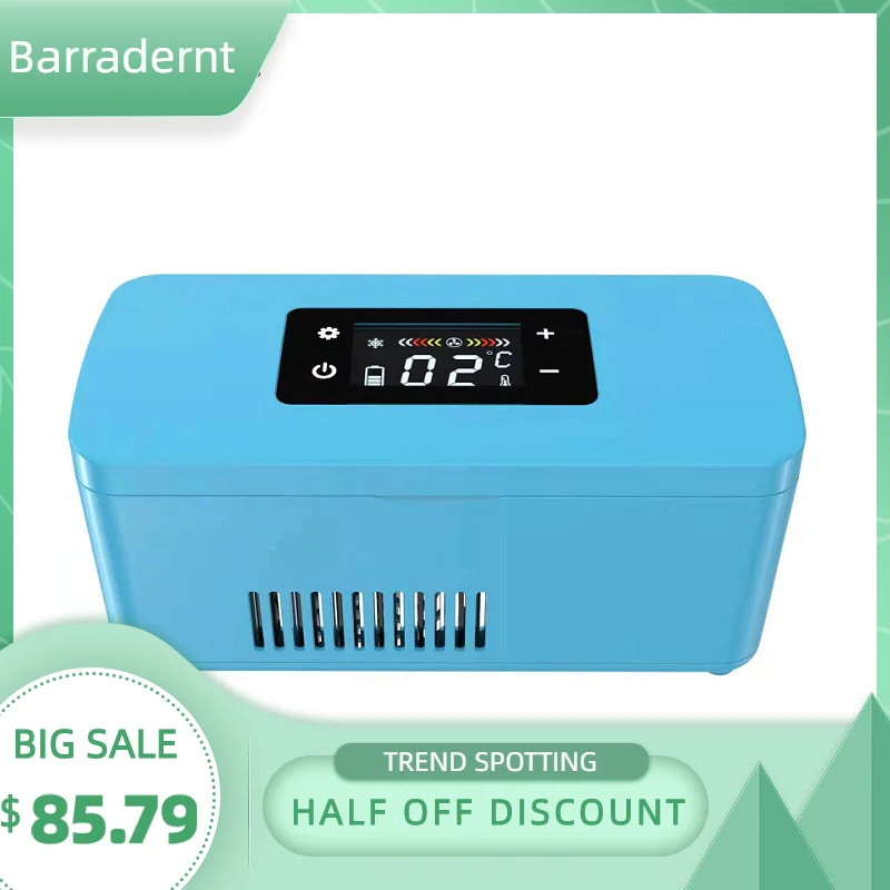 Custodia Frigo Portatile Per Insulina - Mini Frigo Ricaricabile Per Farmaci Con Display LCD - Foto 2